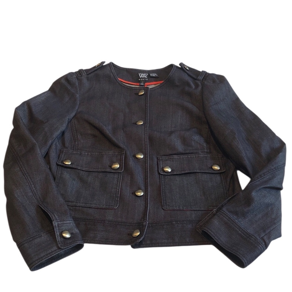 Women's Black Denim Jacket